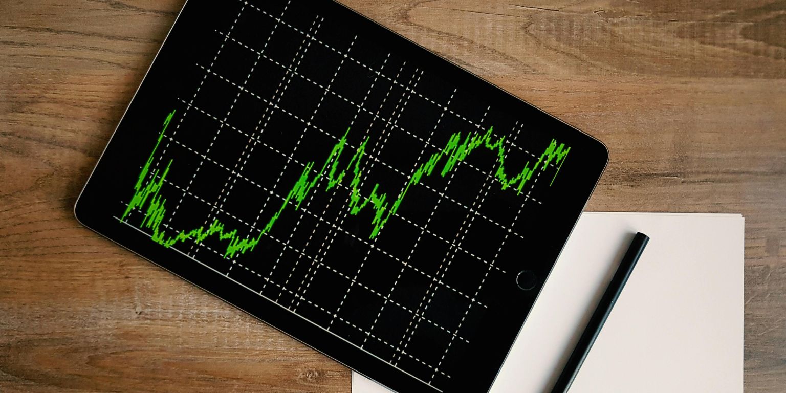 Analytics chart with numbers increasing.
