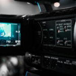 studio profile video camera recording